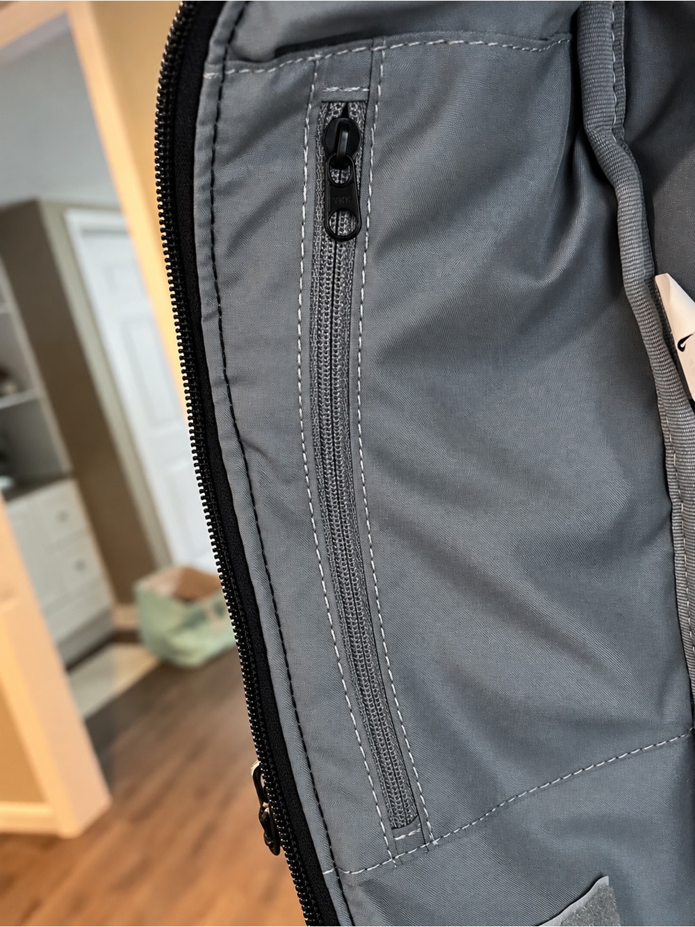 Nike Utility 2.0 Black Backpack Multi Pocket Laptop Travel Bag - Picture 14 of 14